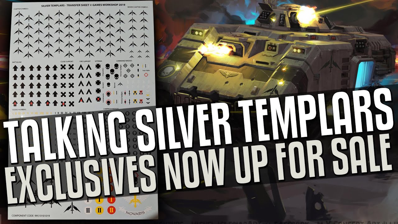 Talking Silver Templar Exclusives + Potential New 40k Magazine