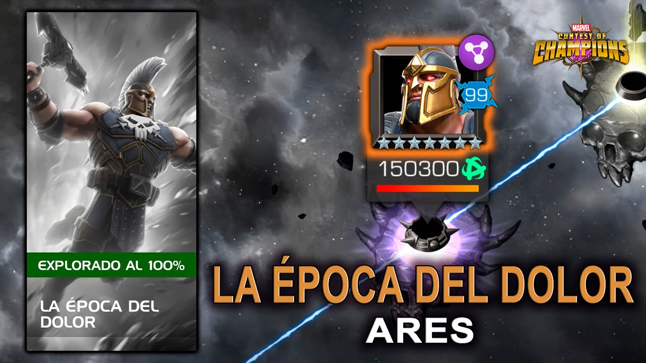 La Época Del Dolor De Ares | Cómo Derrotar a Ares | Epoch Of Pain | Yelena R4 | MCOC Vídeo 1293