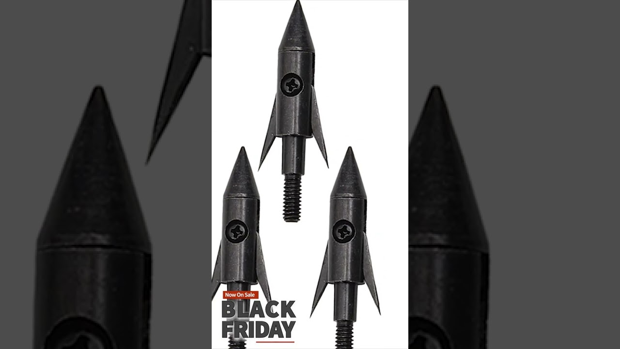 3Pcs Steel Fish Bow Hunting Arrow Tips Boardhead Archery Arrowhead Points Hunting Beast