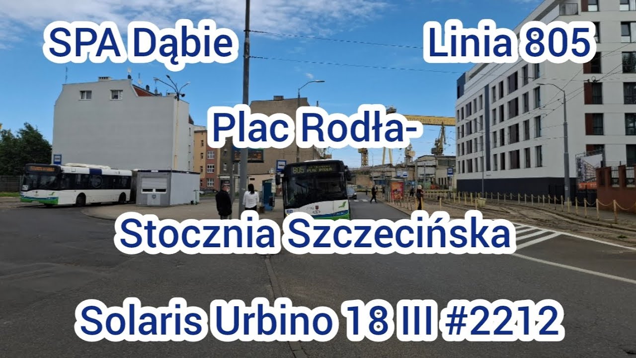 SPA Dąbie- Linia 805, Solaris Urbino 18 III #2212 
