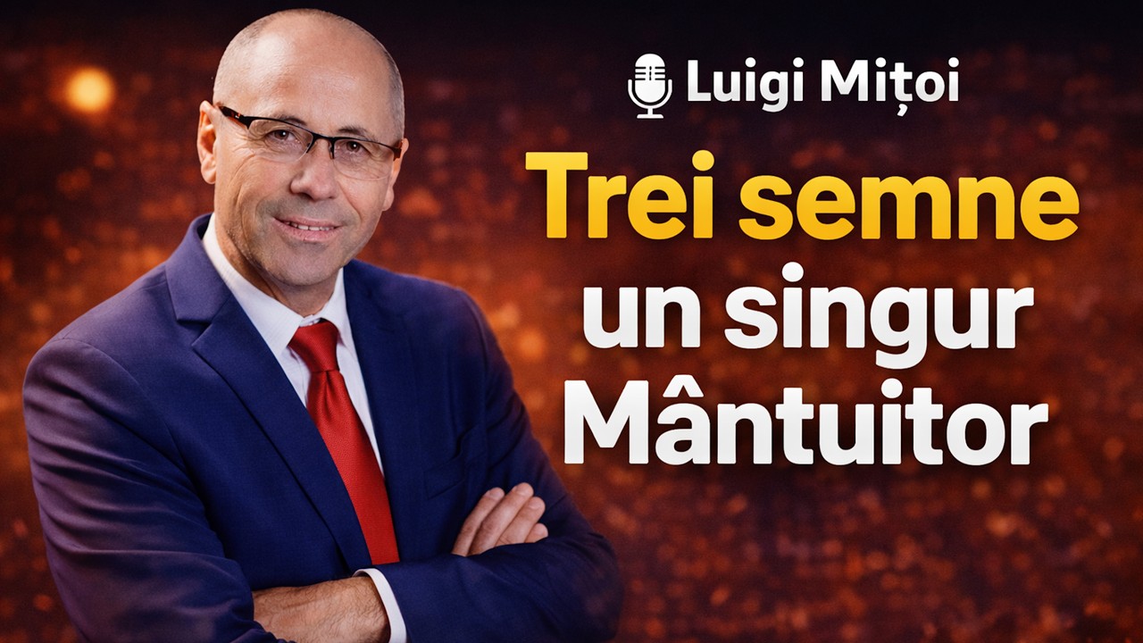 Trei semne un singur Mântuitor - Luigi Mitoi-Păstorul Cel Bun