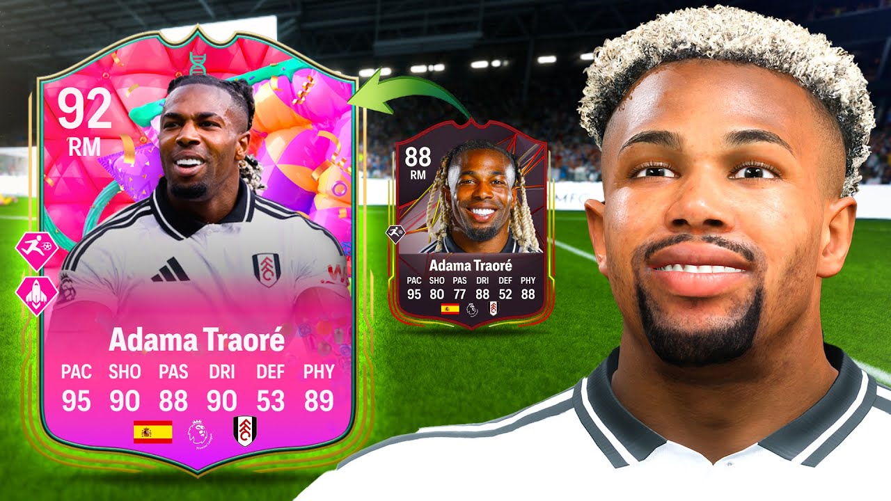 92 FUT Birthday Evolution Adama Traore is the REAL DEAL?! 🤯 FC 25 Player Review