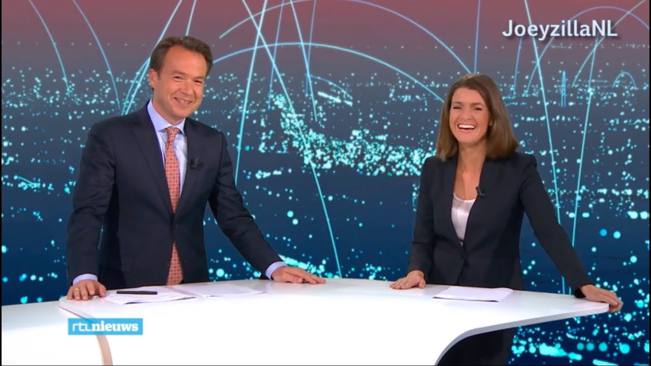 [RTL // Nieuws] Presentatoren schieten in de lach [HD] - JoeyzillaNL