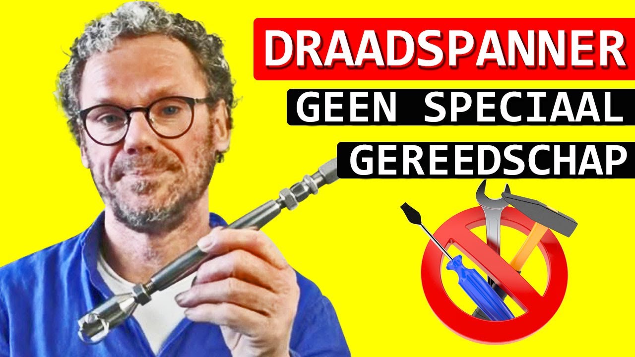 Swageless draadspanner - Staalkabel bevestigen zonder speciaal gereedschap