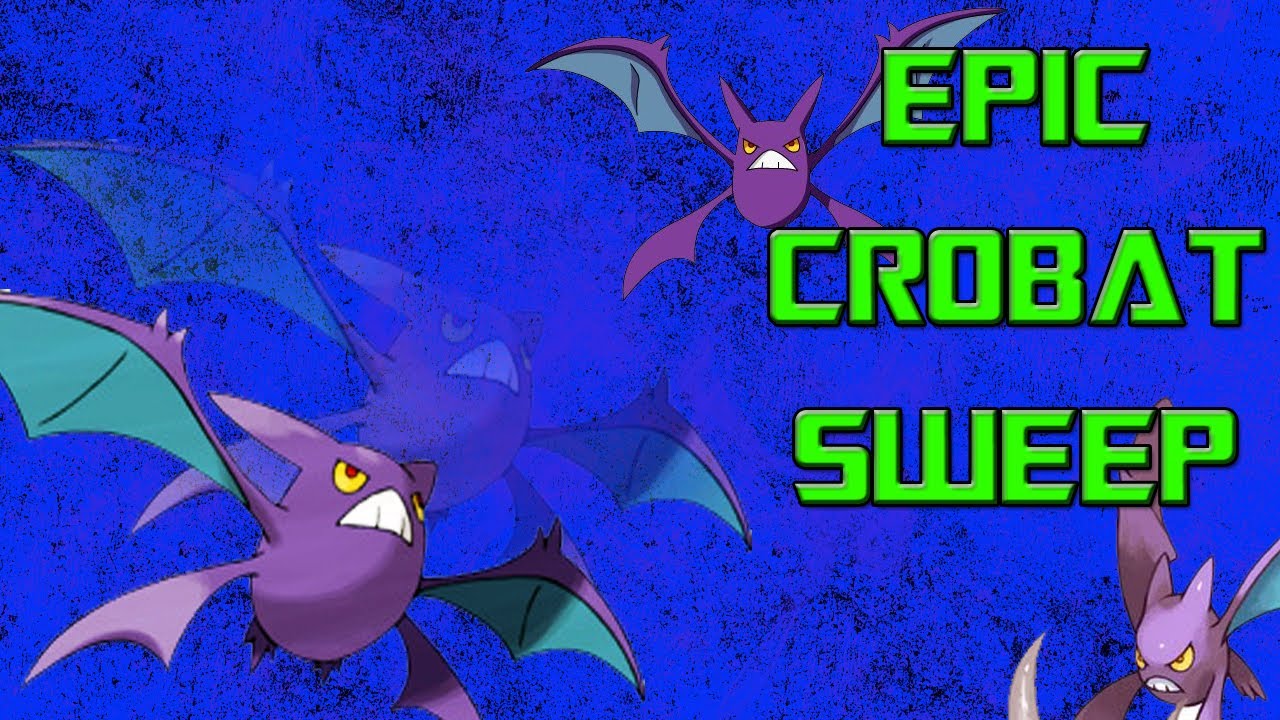 ✯~EPIC CROBAT SWEEP~✯ (PKMN B2/W2 Wi-Fi Battle #10)