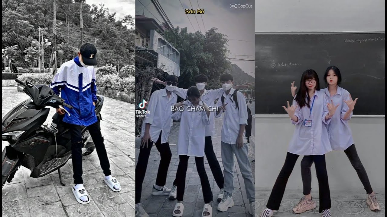 Tiktok Học Sinh 💕 Học Sinh 4.0 đi học quẩy banh nóc #55 | Sơn Bé