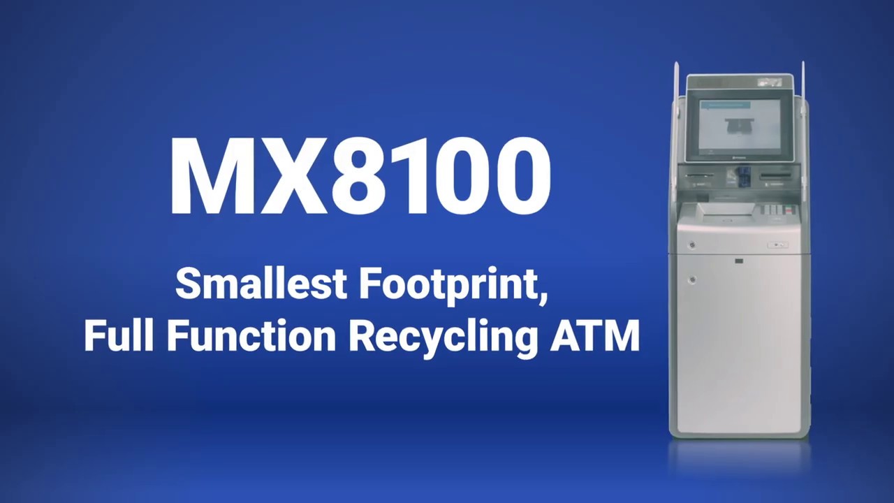 Hyosung's MX8100 Smallest Footprint, Full Function Recycling ATM