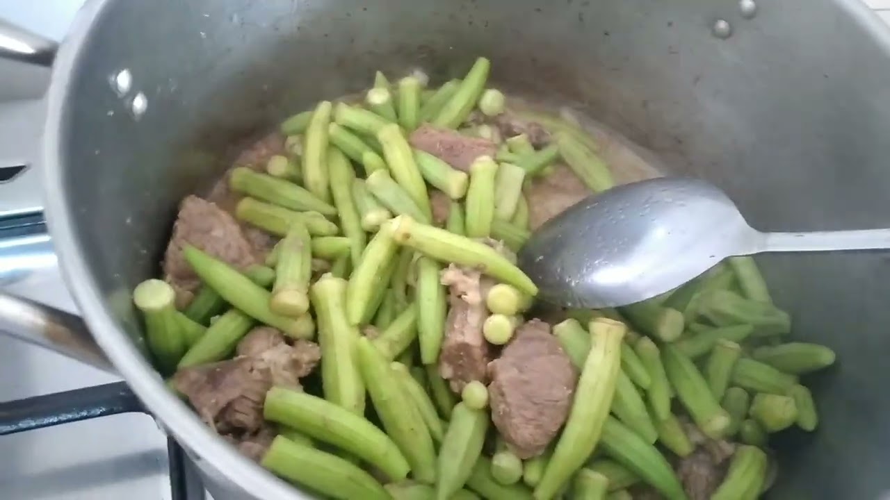 مركة الباميه على الطريقه البصروية 😋