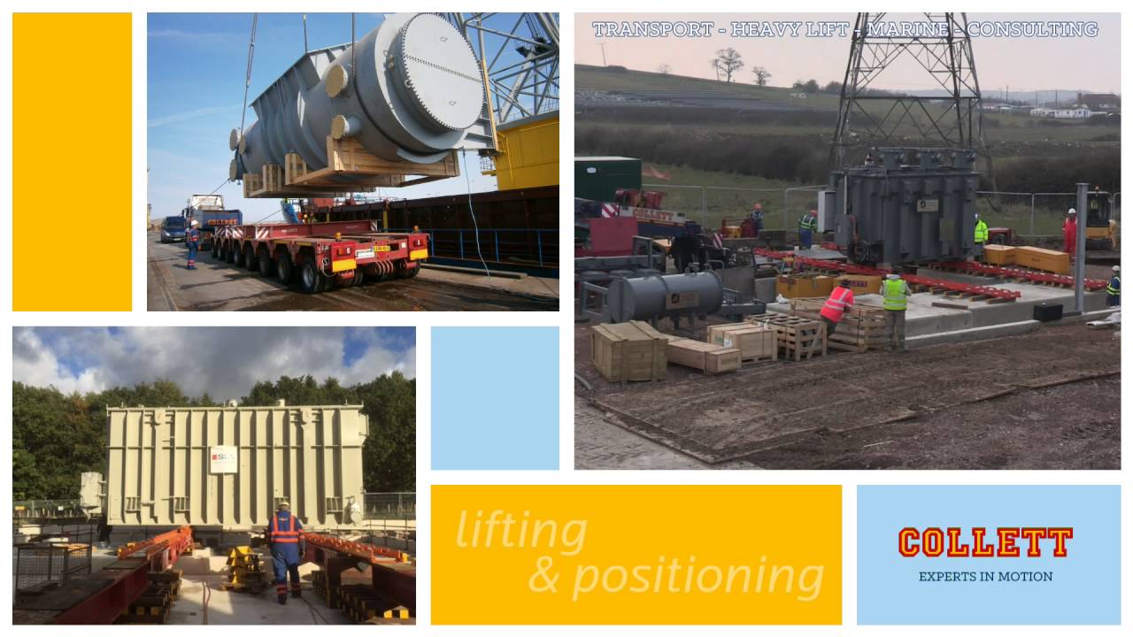 Collett & Sons the UK's Leading Multimodal Heavy Lift Company