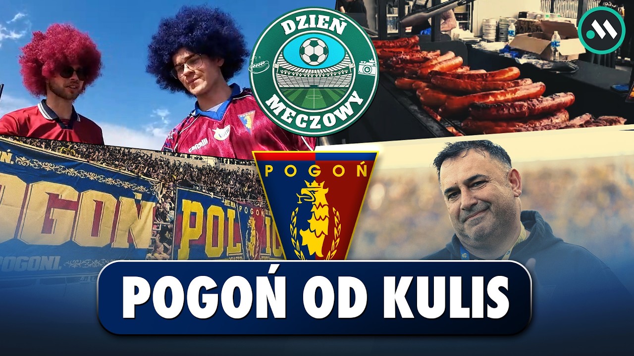 POGOŃ SZCZECIN - *GORĄCA* ATMOSFERA, JEDZENIE NA STADIONIE, CZY KIBICE WIERZĄ W HADITAGHIEGO?