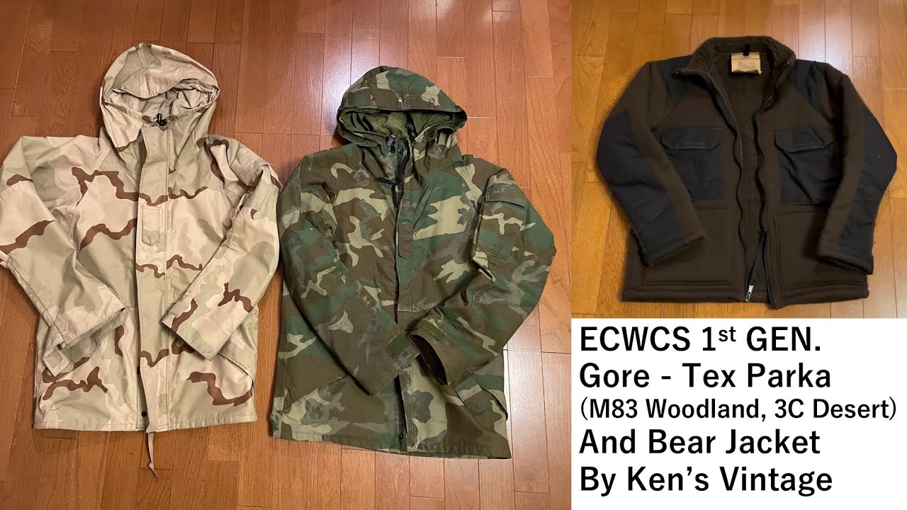 米軍実物　ECWCS 1st GEN. GORE-TEXパーカ&ベアージャケット