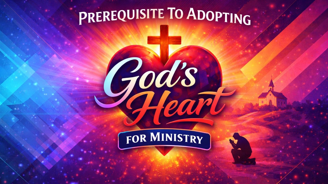 Prerequisite To Adopting God's Heart for Ministry