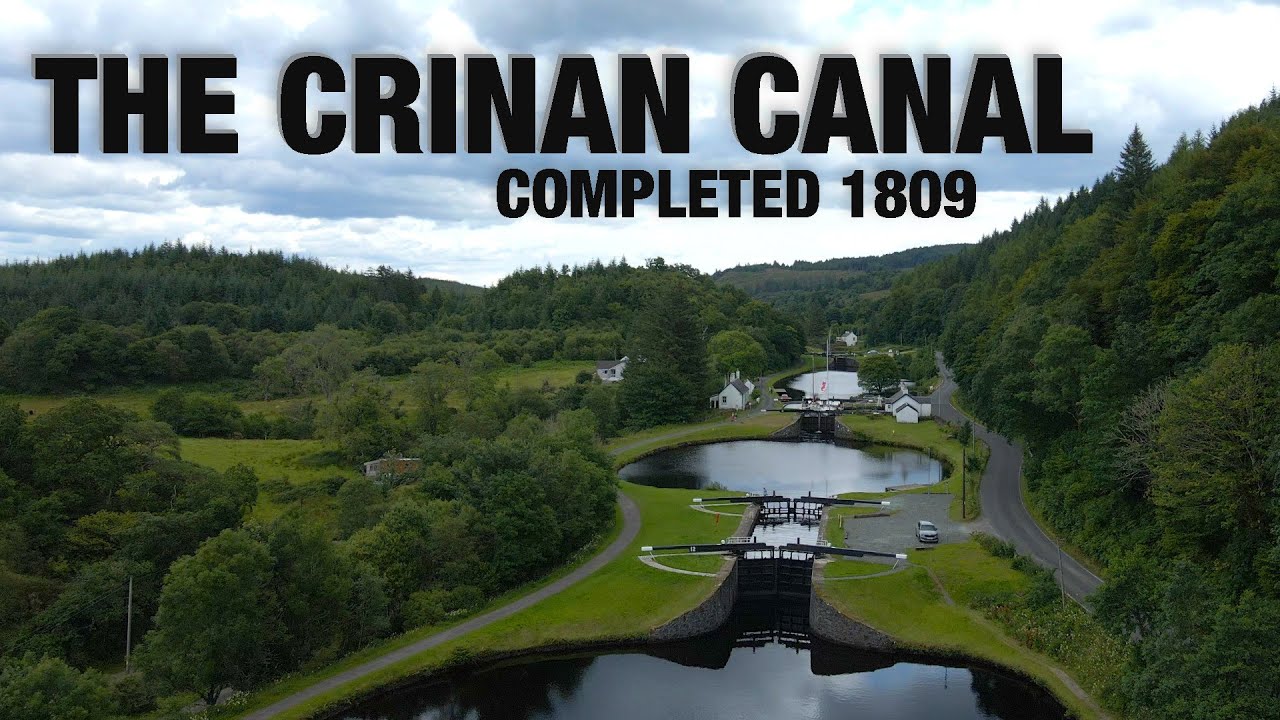 The Most SCENIC Canal in Scotland - Crinan Canal