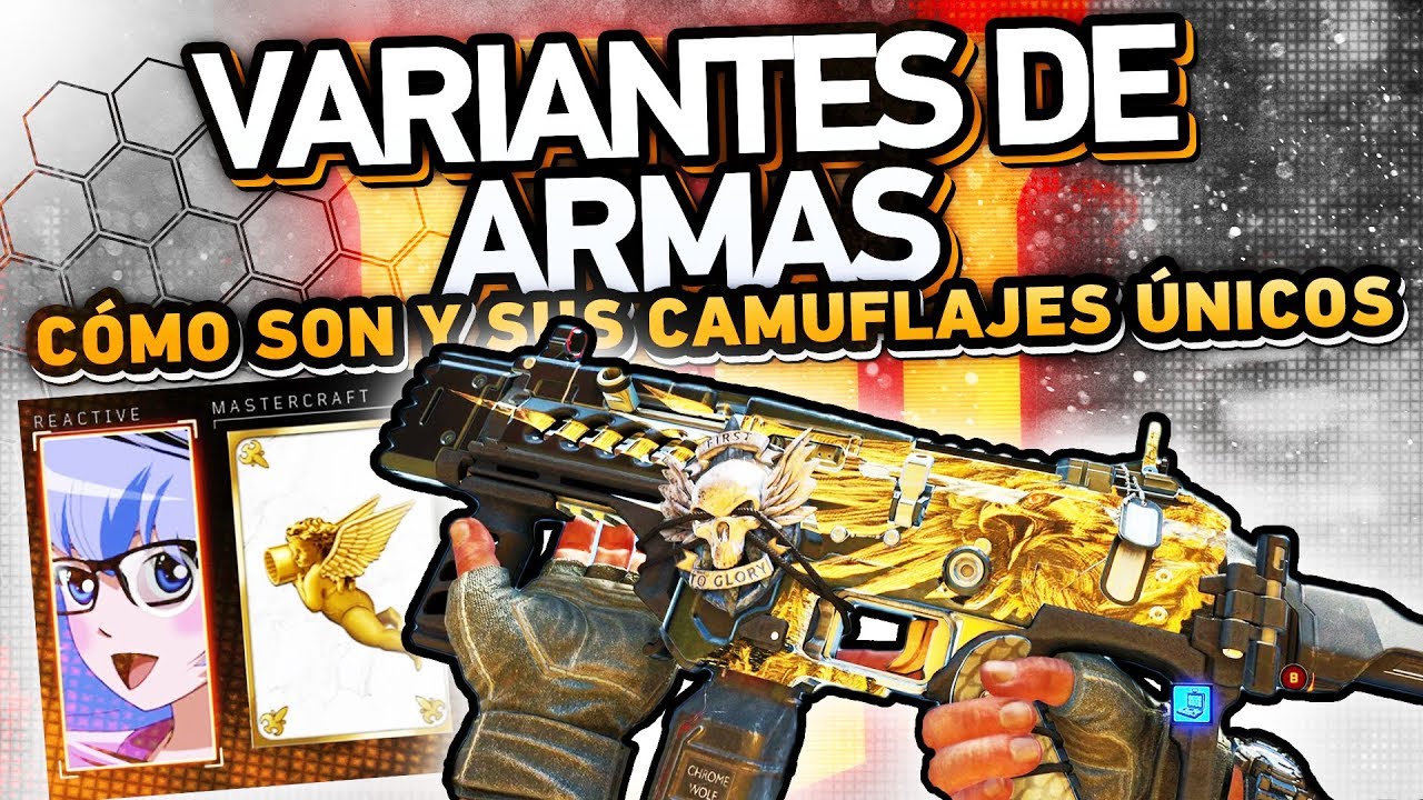 Las VARIANTES de ARMA en BO4 - Cómo usarlas y CAMUFLAJES ESPECIALES!