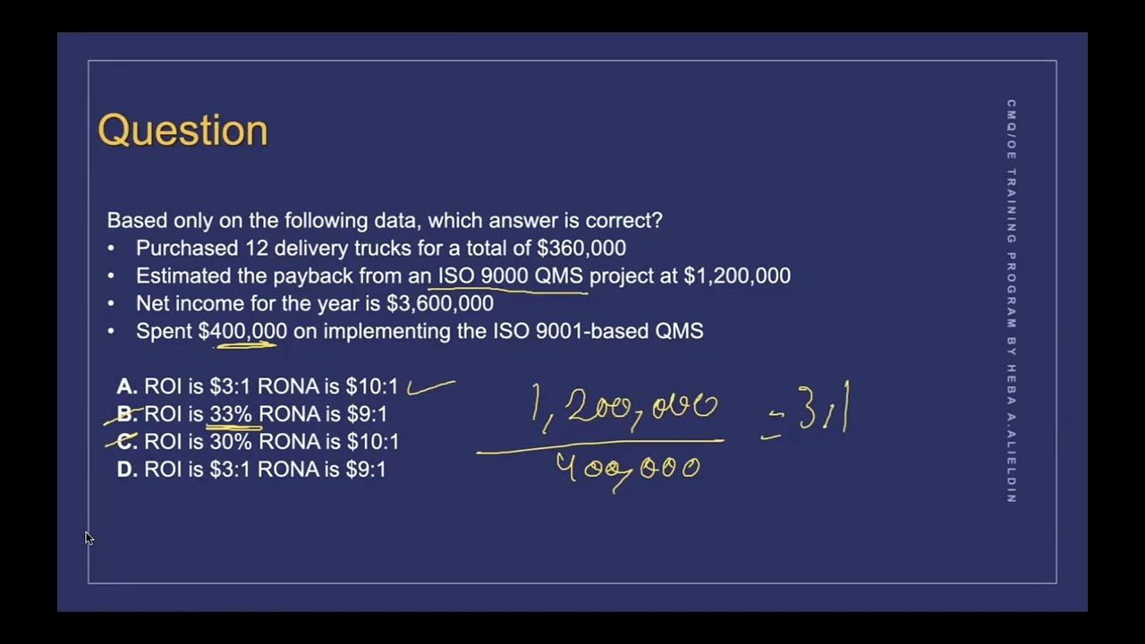 ASQ #CMQOE Questions and Answers, #projectmanagement