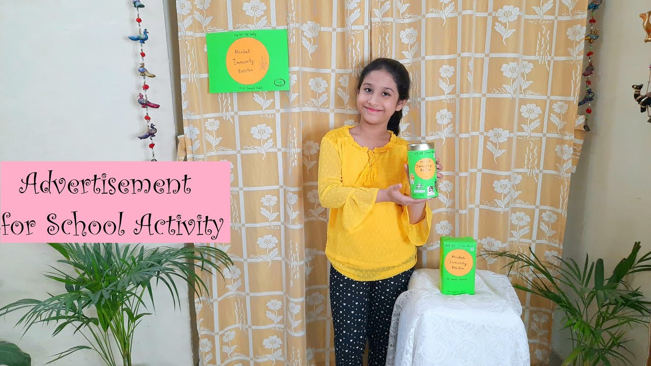 Immunity Booster Advertisement By Hritieka /Advertisement for 
