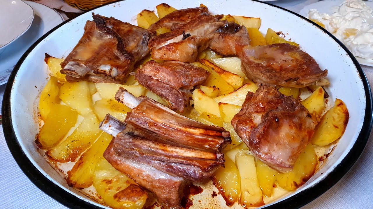 2,6kg ČISTE SREĆE! Teleće pečenje sa 3kg krompira - RECEPT