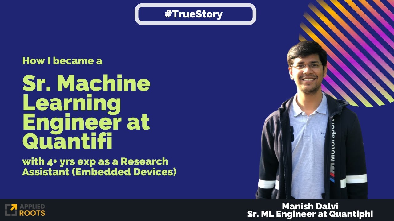 Manish a Senior ML Engineer at Quantiphi | ML Engineer Interview | Applied AI Course Reviews