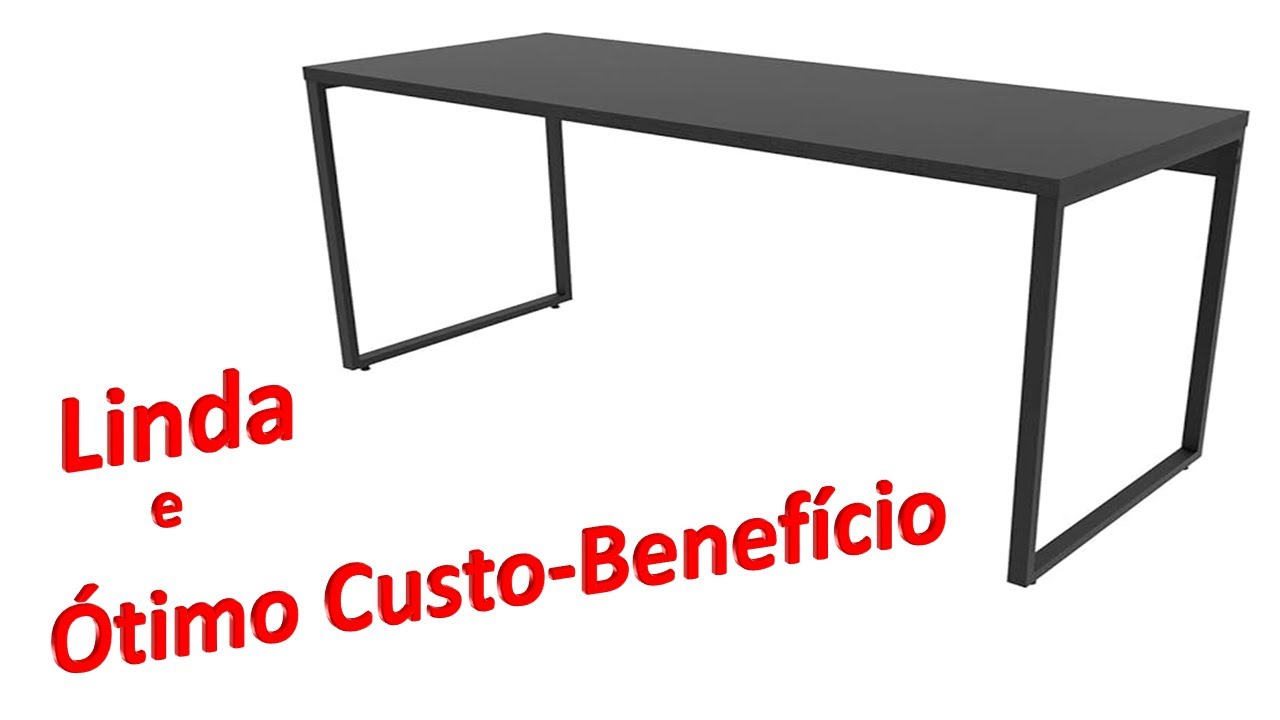 Comprei a Mesa Industrial + vendida para o meu Setup Gamer: estilo, praticidade e um toque refinado!