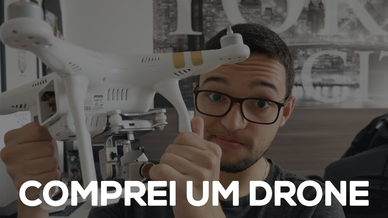 COMPREI UM DRONE DJI!