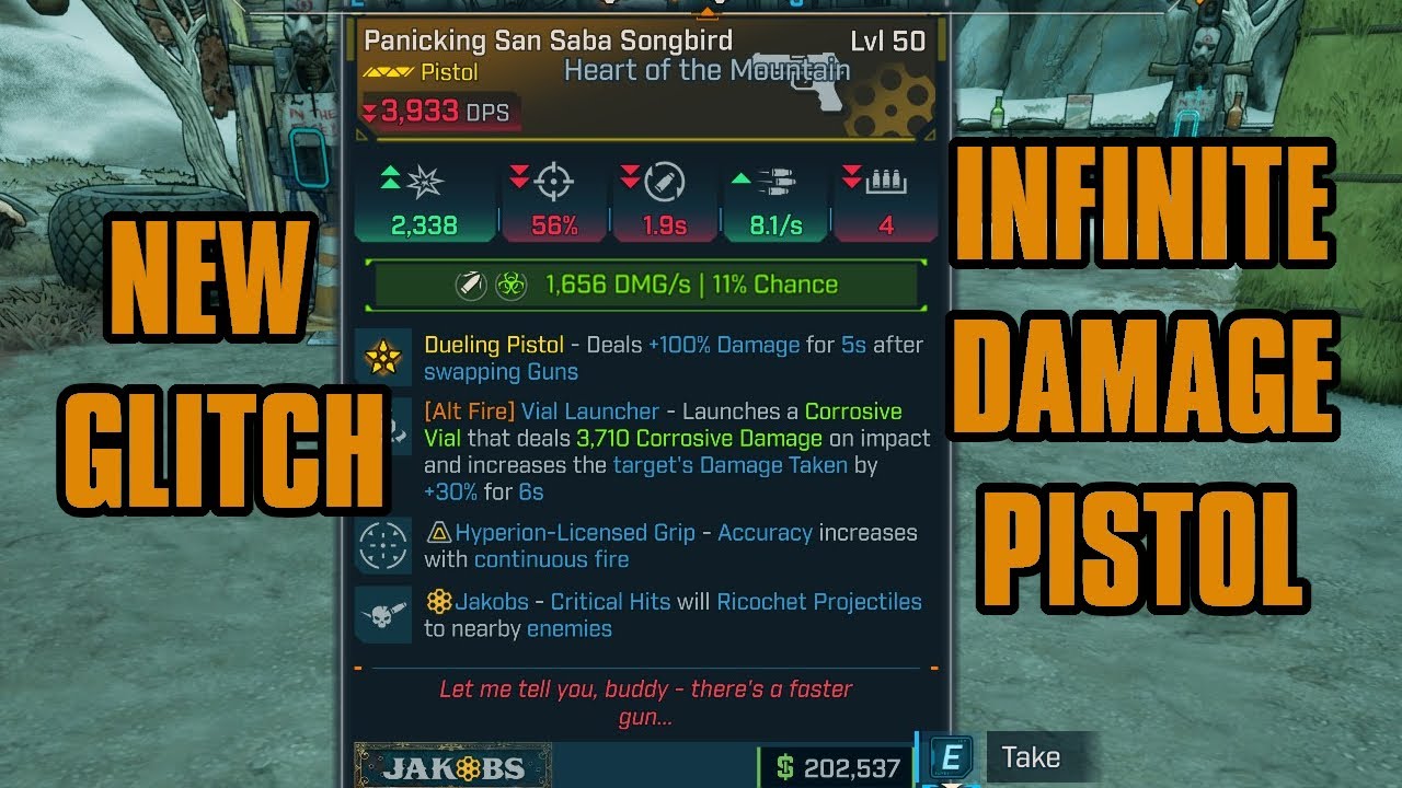 INFINITE DAMAGE PISTOL! Another new stacking glitch | Borderlands 4