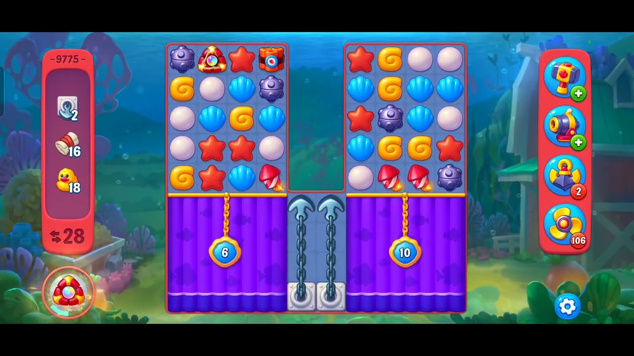 Fishdom level 9771 to 9780 / niveau 9771 au 9780
