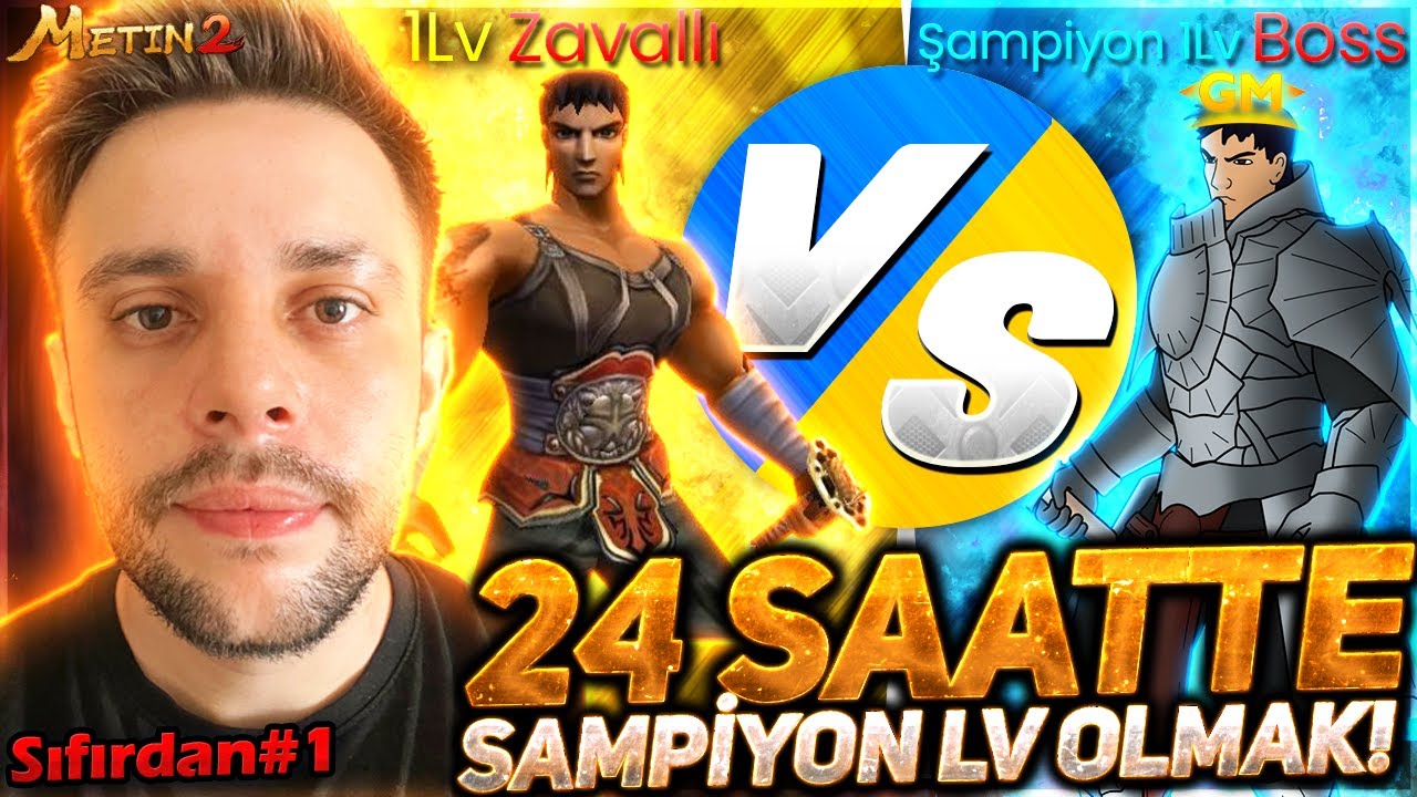 SIFIRDAN 1 LV - 120 LV (ŞAMPİYON) TEK VİDEODA BEDENSEL YÜSEKLİŞİ !! METİN2 TR RUBY NOSTALJİ BÖLÜM 1