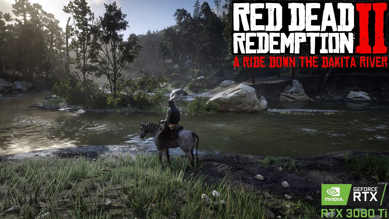 Red Dead Redemption 2 | A Ride Down The Dakota River | 4K #rtx3080ti #reddeadredemption2