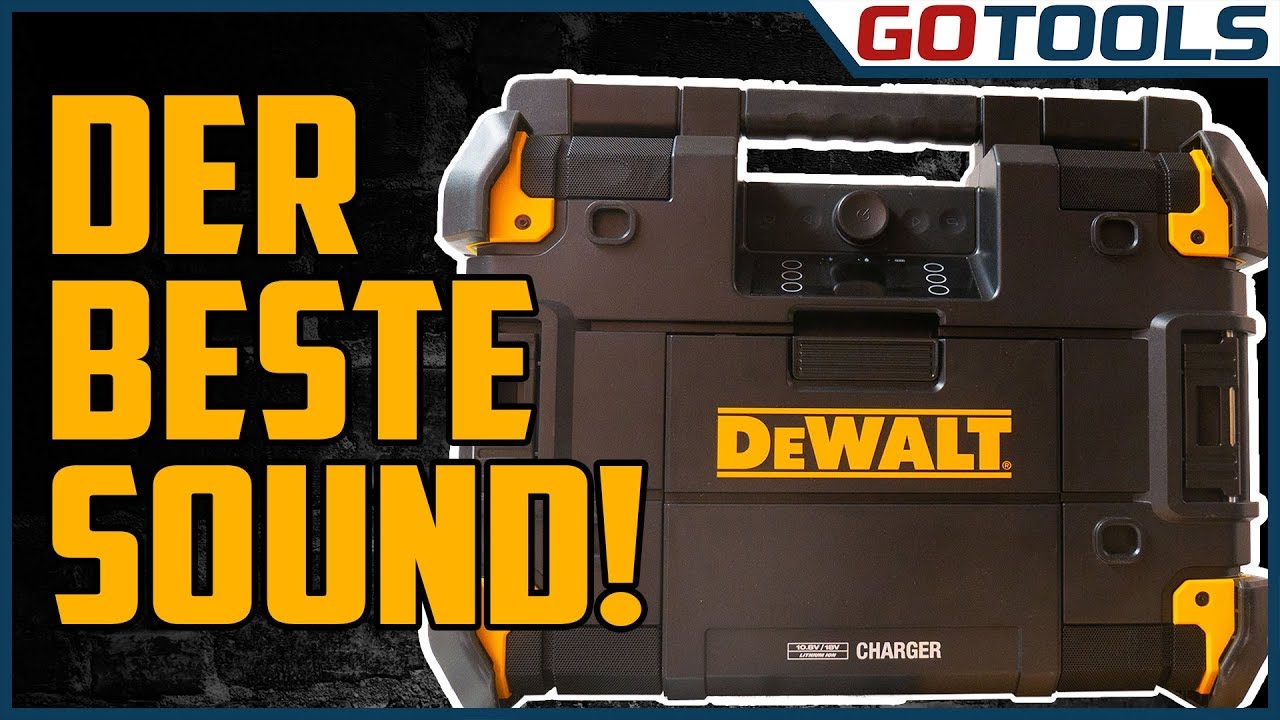 Das beste Baustellenradio? DeWalt T-STAK DWST1-81078