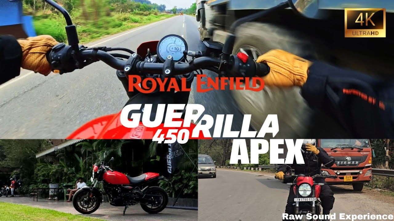 New 2026 Guerrilla 450 Apex | Raw Sound | Asmr [4K]
