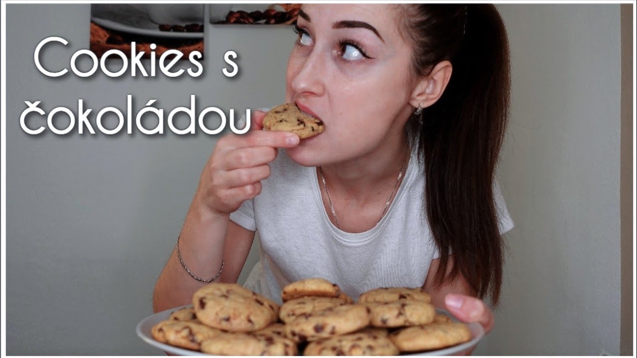 Americké Cookies / Sušenky s kousky čokolády 🍪