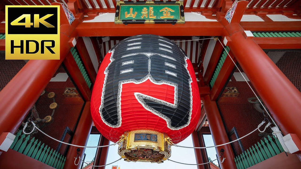 Japanese New Year in Asakusa - 4K HDR