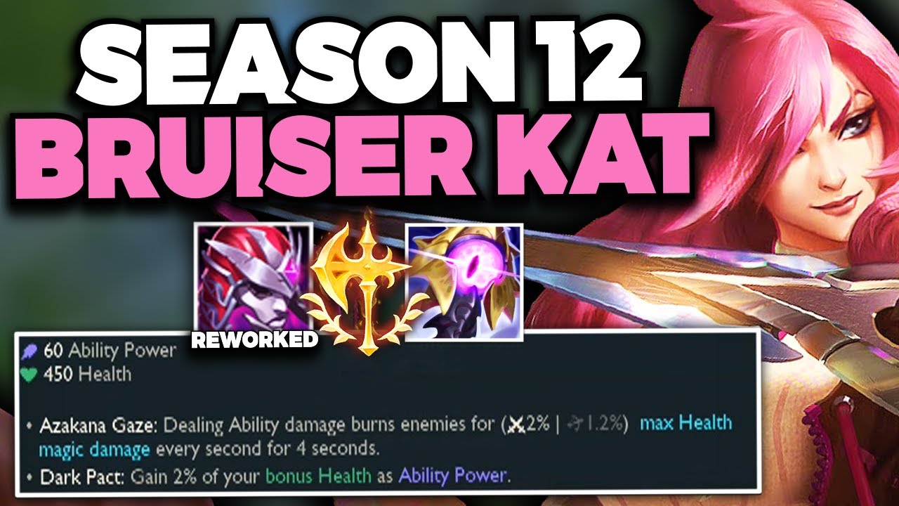 *REWORKED* DEMONIC EMBRACE IS PERFECT FOR KATARINA! AP BRUISER KAT OP? (Season 12)