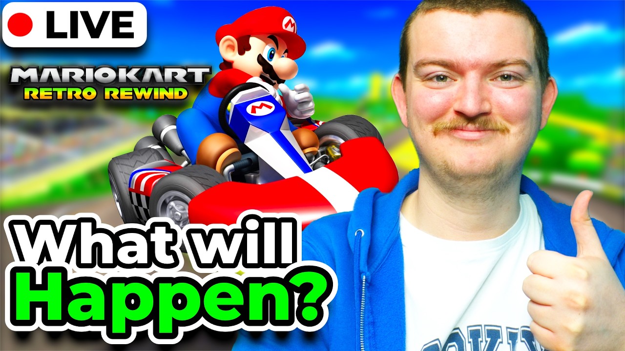🔴LIVE: Mario Kart Wii Retro Rewind Shenanigans