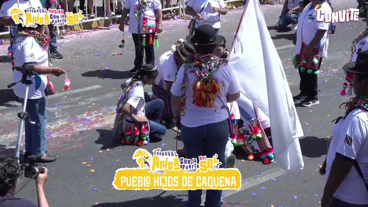 Convite: pueblo hijos de caquena 