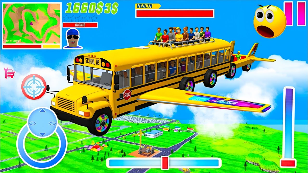 Jack New Flying Air School Taxi in Dude theft wars