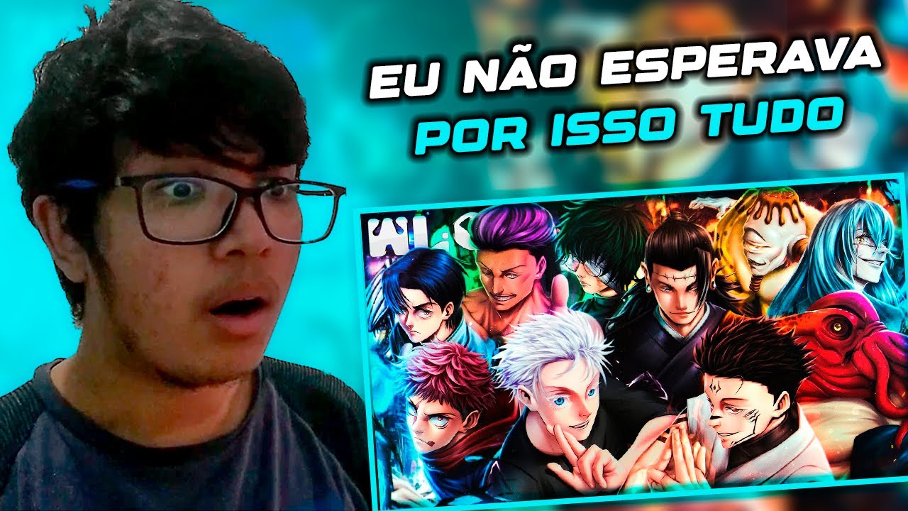 (UM DOS MELHORES ESPECIAIS!!) REACT - WLO - Guerra em Shibuya [ Jogo do Abate /Jujutsu Kaisen ]
