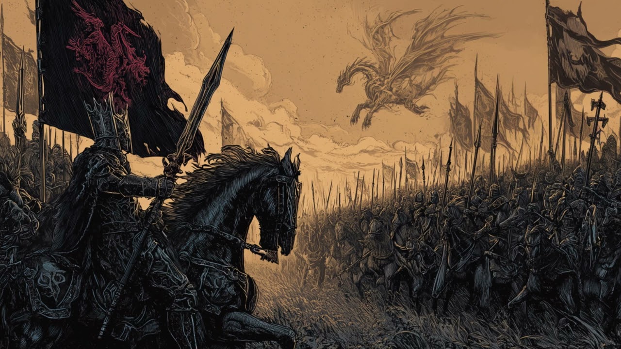 Битва Тёмных и Светлых ратей на равнине Скрежета
