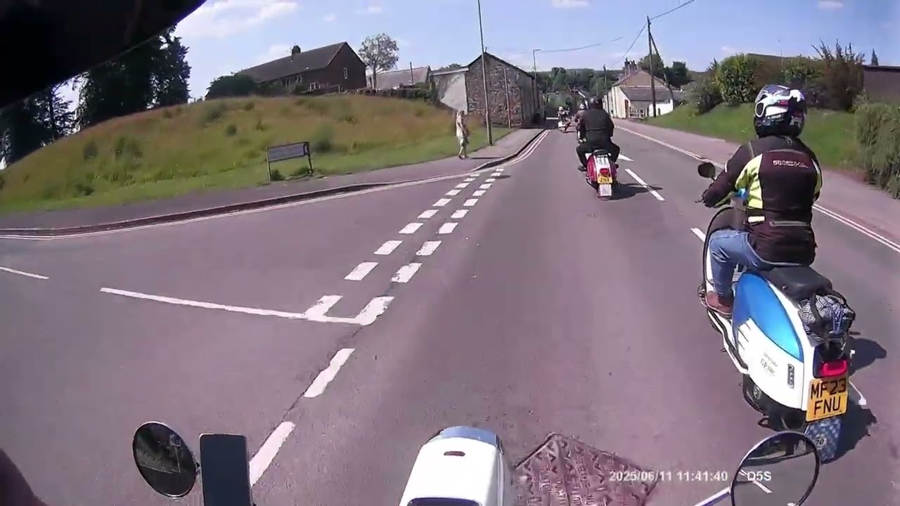 Ride out with Cloud 9 Codgers scooter crew to Llyn Berig Wales