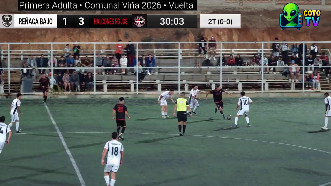 Primera Adulta• Reñaca Bajo vs Halcones Rojos • Comunal Viña 2026 VUELTA