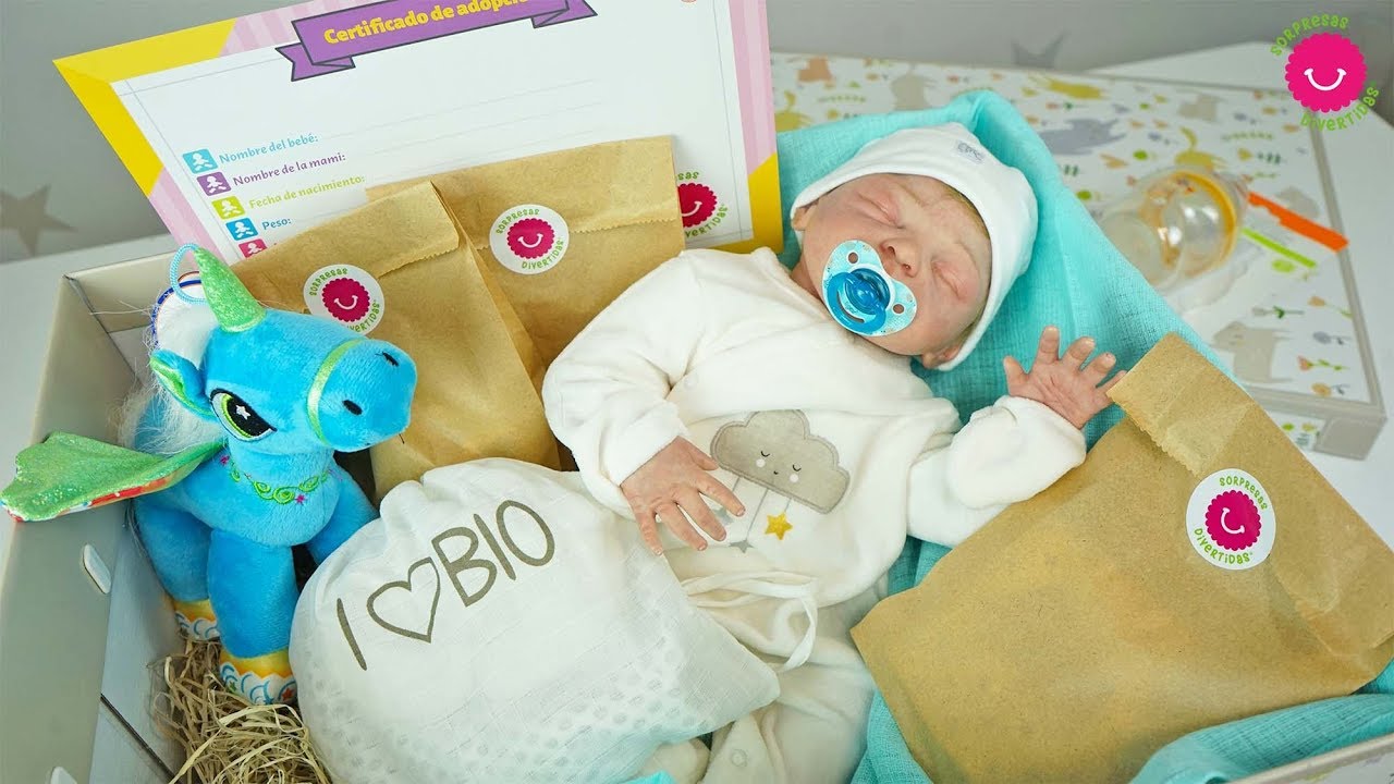 Te enseño cómo preparo la caja de Zinny mi bebé Reborn para su ADOPCIÓN