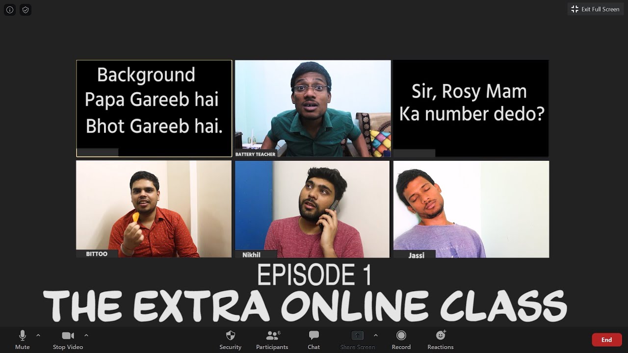 Ep1 - The Online Class | #onlineclass | Nikhil Bachhas