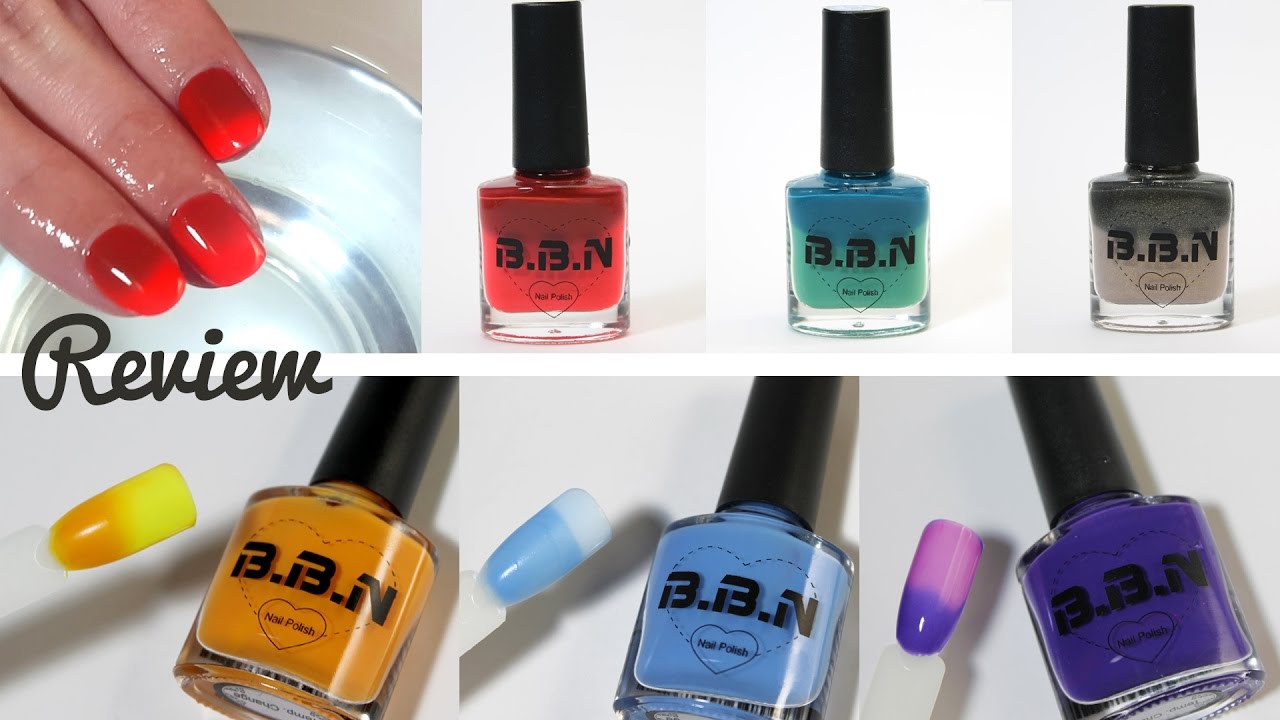 ESMALTES QUE CAMBIAN DE COLOR | PINTAU&Ntilde;AS TERMALES BBN REVIEW