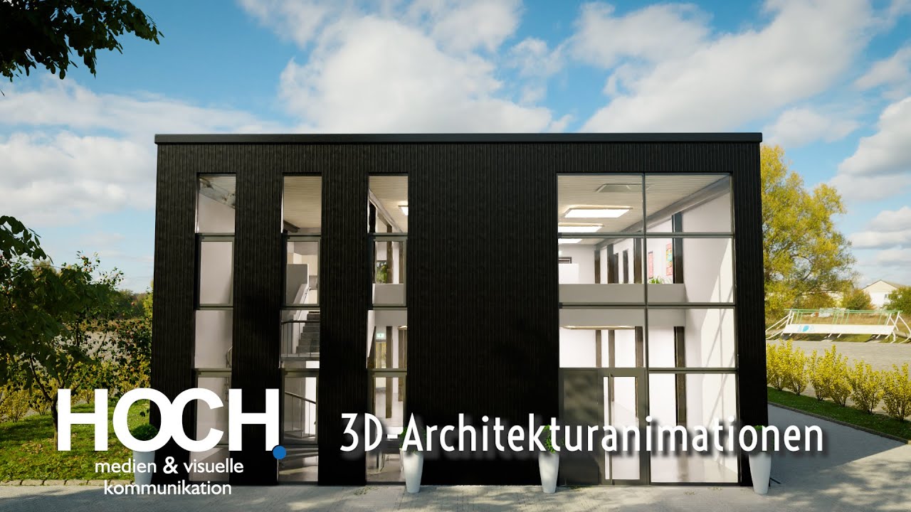 Mehrzweckhalle 3D-Animation