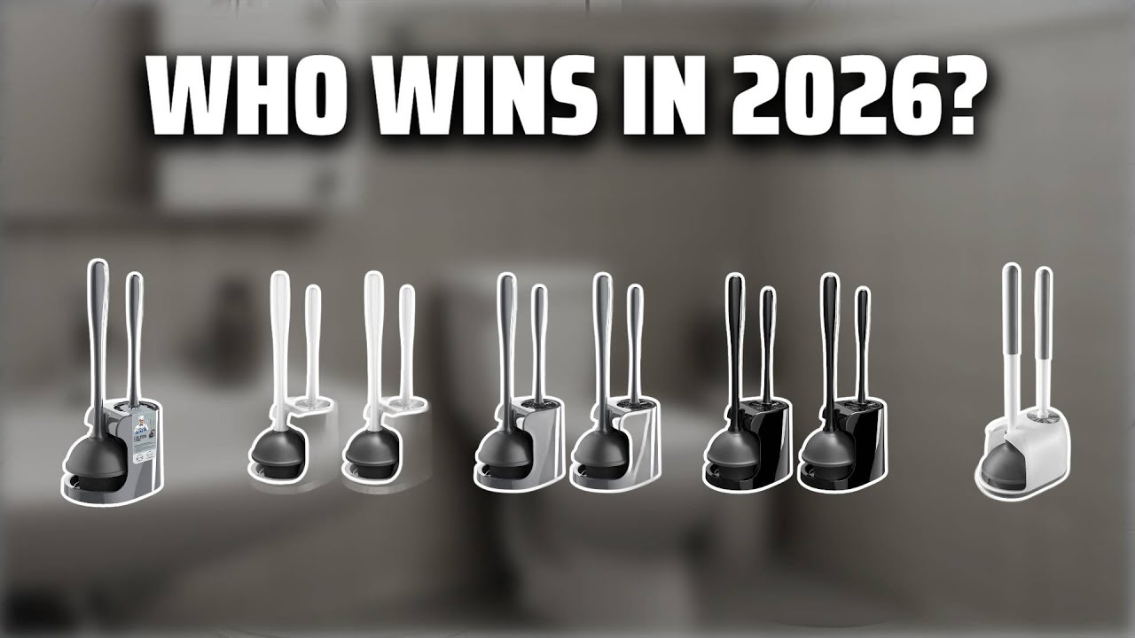 The Top 5 Best Toilet Plunger and Bowl Brush Combo in 2026 - Must Watch Before Buying!