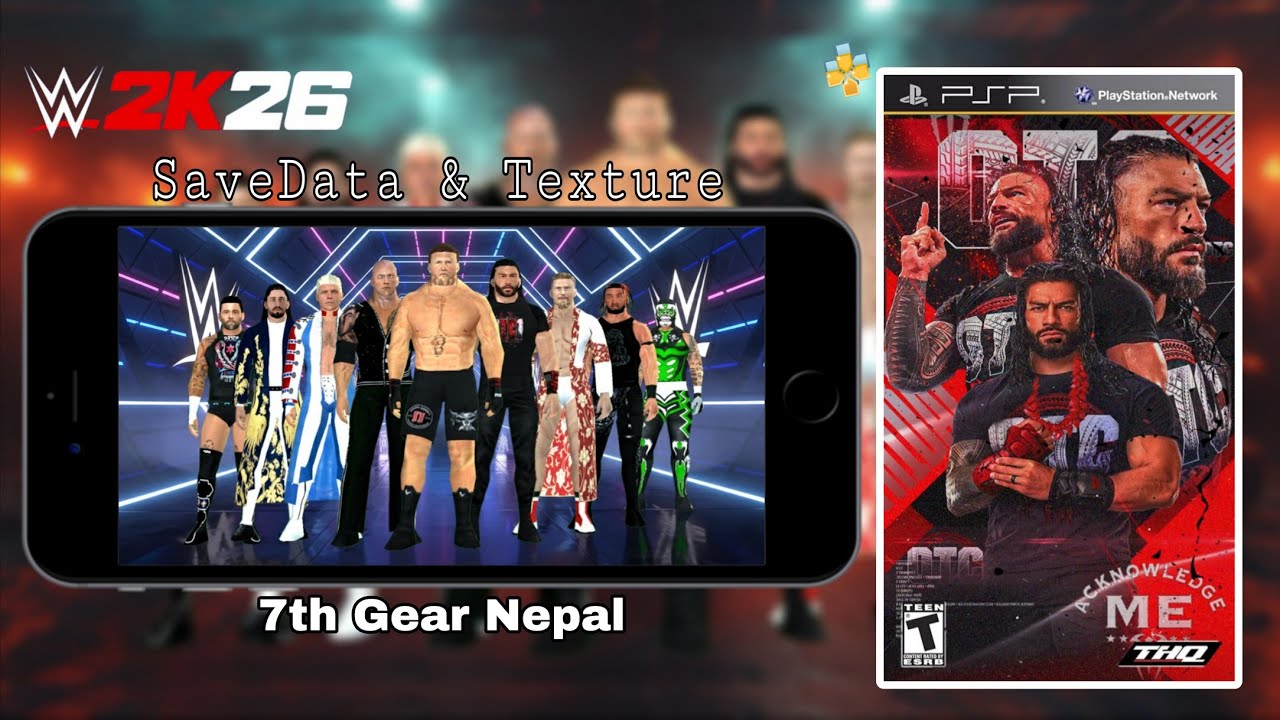 WWE 2K25 СОХРАНЕНИЯ ДЛЯ SVR 10 Автор: Mr.Sagar 74 #wwe #2k26 @ark.anish1