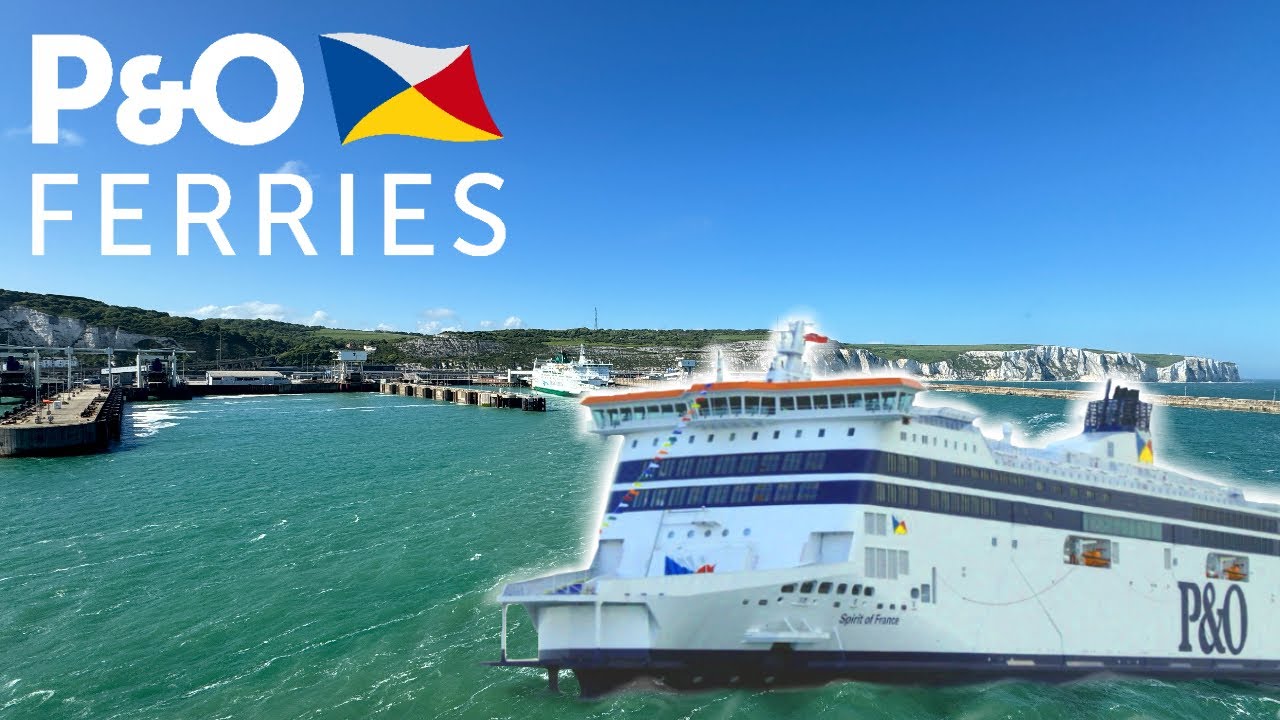 P&O Ferries Dover and Calais: Spirit of France + P&O Liberte