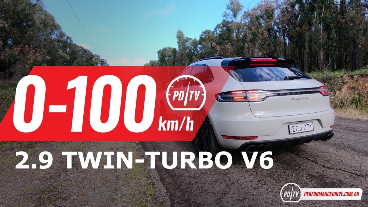Porsche Macan Turbo 2020 года: разгон от 0 до 100 км/ч и звук двигателя