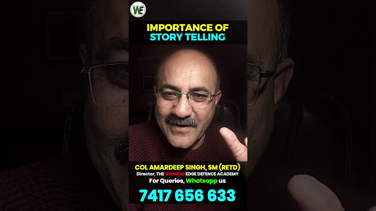 Mastering the Art of Story Telling in Services Selection Board (SSB)