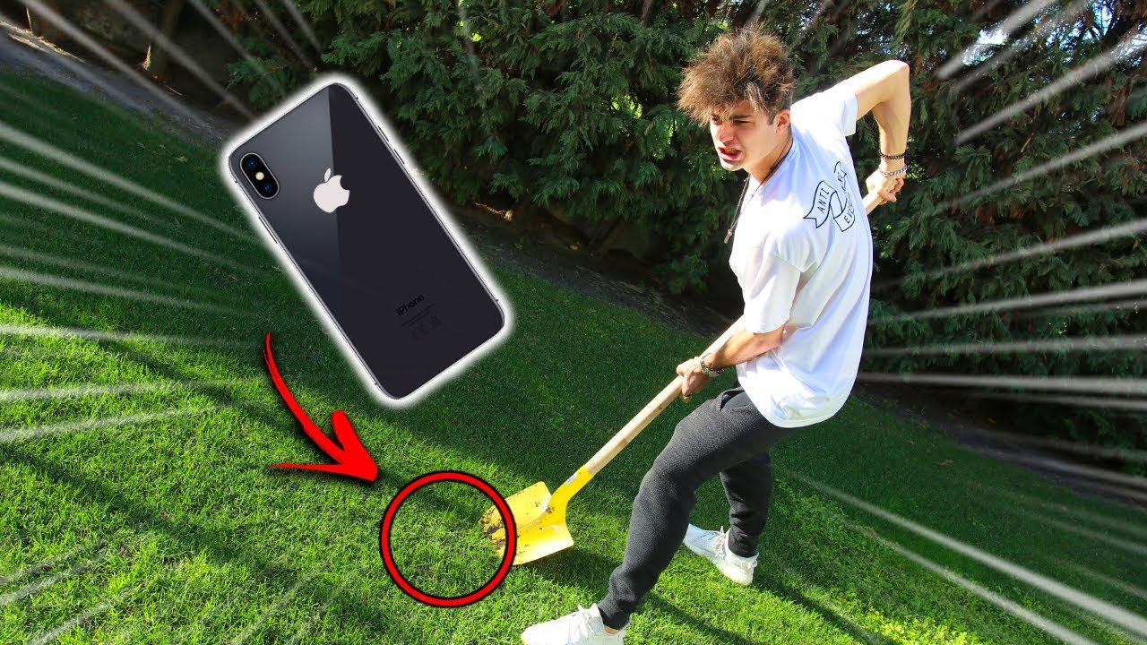 ACHEI O MEU IPHONE DEPOIS DE MESES ENTERRADO ( DESENTERREI )